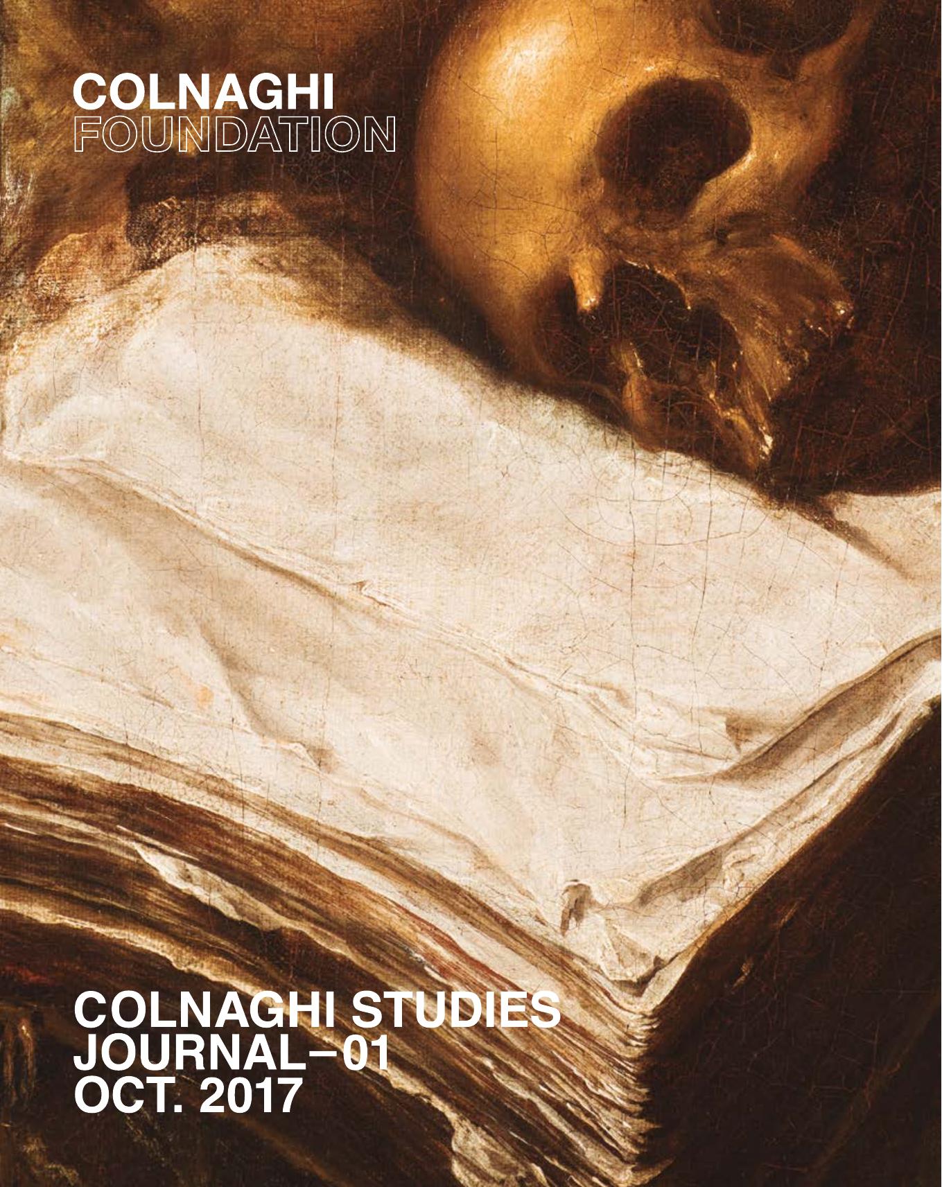 Colnaghi Studies Journal Issue 1